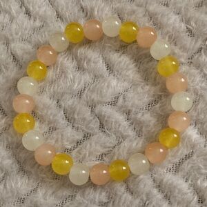 Handmade Multicolor Beaded Stretch Bracelet